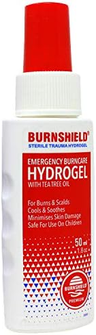 Burnshield Sterile Trauma Fire Burn Hydrogel Spray Bottle - 1.8 oz Burnshield