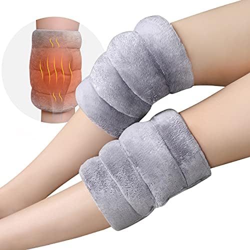 REVIX Microwave Heating Pad for Knee Pain Relief & Arthritis Elbow,Muscle and Joint, Microwavable Heated Knee Wrap for Tennis Elbow Treatment, Men and Women REVIX