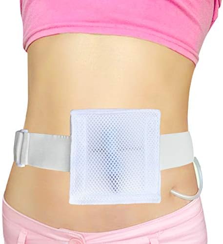 Breathable PD Belt Peritoneal Dialysis G Tube Holder Gtube Covers Feeding Tube Peg Tube Belts with Pouch Gastrostomy Supplies for Adults Women Men Hola Health