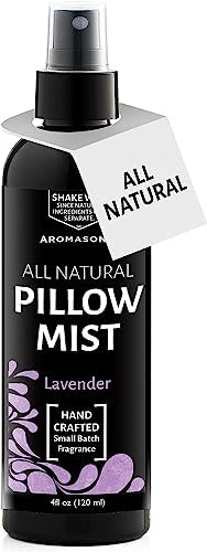 Aromasong Bamboo & Honey Pillow Spray - All Natural Calming Linen & Bedtime Mist for Deep Sleep - Aromatherapy Essential Oils for Sleeping Aromasong