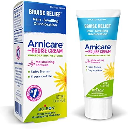 Boiron Arnicare Bruise Cream (Крем) for Pain Relief from Bruising and Swelling or Discoloration from Injury - 1.4 oz (Унции)(Pack of 1) Boiron