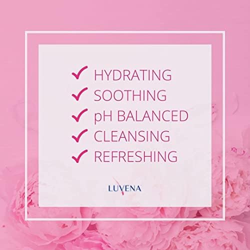 Luvena Feminine Wipes - Soft Wet Wipes for Women - Refresh & Resist Odor - Gynecologist Tested - Travel Friendly Cleansing Cloths - Cucumber Scented (25 Count, 1 Pack) LUVENA