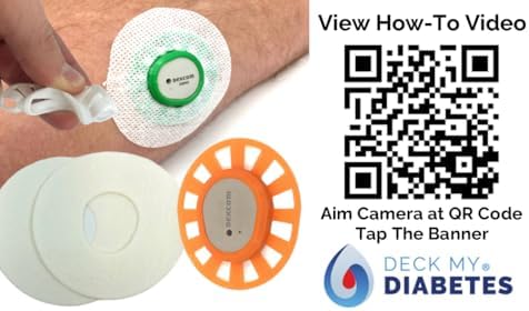 Dexcom G7 GripShield Flexible and Reusable CGM Armor-Protection from Accidental Bumps (Aqua) Deck My Diabetes