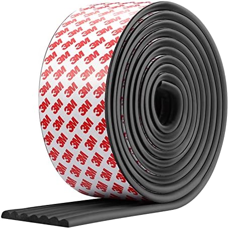 Upgrade Baby Proofing Edge Corner Protector, 16.4ft Edge Guards Padding with 3M Adhesive, Extra-Wide Soft Rubber Foam Padding, Furniture,Sharp Edge Safety Corner Edge Bumper Guard-Black Dovesail