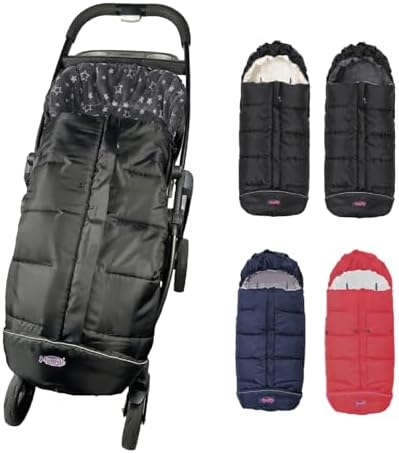 0-5T Length Ajustable Waterproof Stroller Winter Cover for All Stroller, XL Stroller Bunting Bag, Outdoor Tour Winter Stroller Sleeping Bag Infant to Toddler to Pre School Funlife