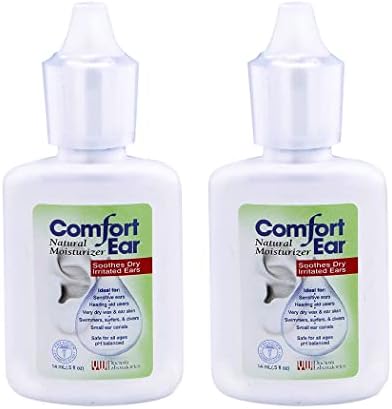 Westone Comfort Ear Natural Ear Drops (Капли) for Itchy Ears, Ear Ache Drops Adults & Kids | Earwax Aid for Dry Ears | Personal Comfort for Hearing Aid, Swimmers, and Ear Itch Relief for Humans | Pack of 1 Westone