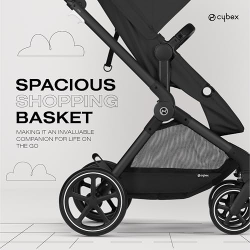 Коляска и автокресло 2-в-1 Cybex EOS 5-в-1 Travel System, Лунный Чёрный Cybex