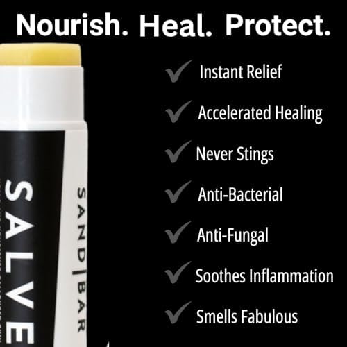 SandBar Natural Callus Salve - Revitalizing Callus Balm - Heal, Nourish & Maintain Your Calluses - On The Go Callus Repair & Care - Convenient Essential - Immediate Relief For Callus Tears SandBar