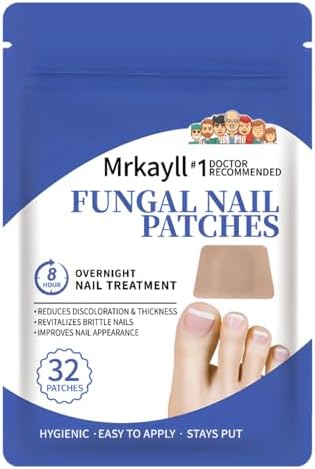 Toenail Fungus Treatment Extra Strength - 36 Pcs Fungal Nail Patches, 11-Hour Nighttime Renewal Toenail Fungus Patches for Damaged Nails and Appearance of Discolored Tree Hut