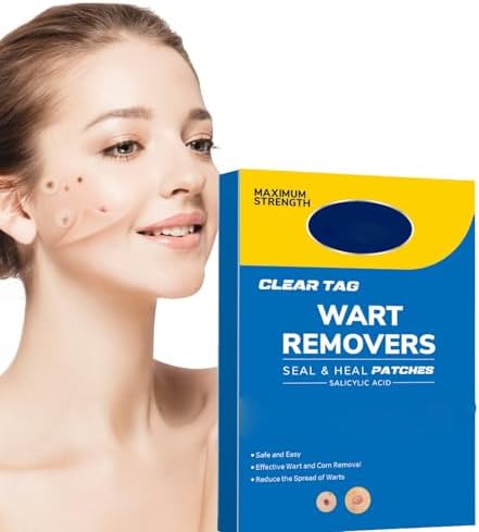 Wart Remover, Skin Care Stickers for All Kinds of Sklin, Safe and Effective Solution for New-User Peeriva