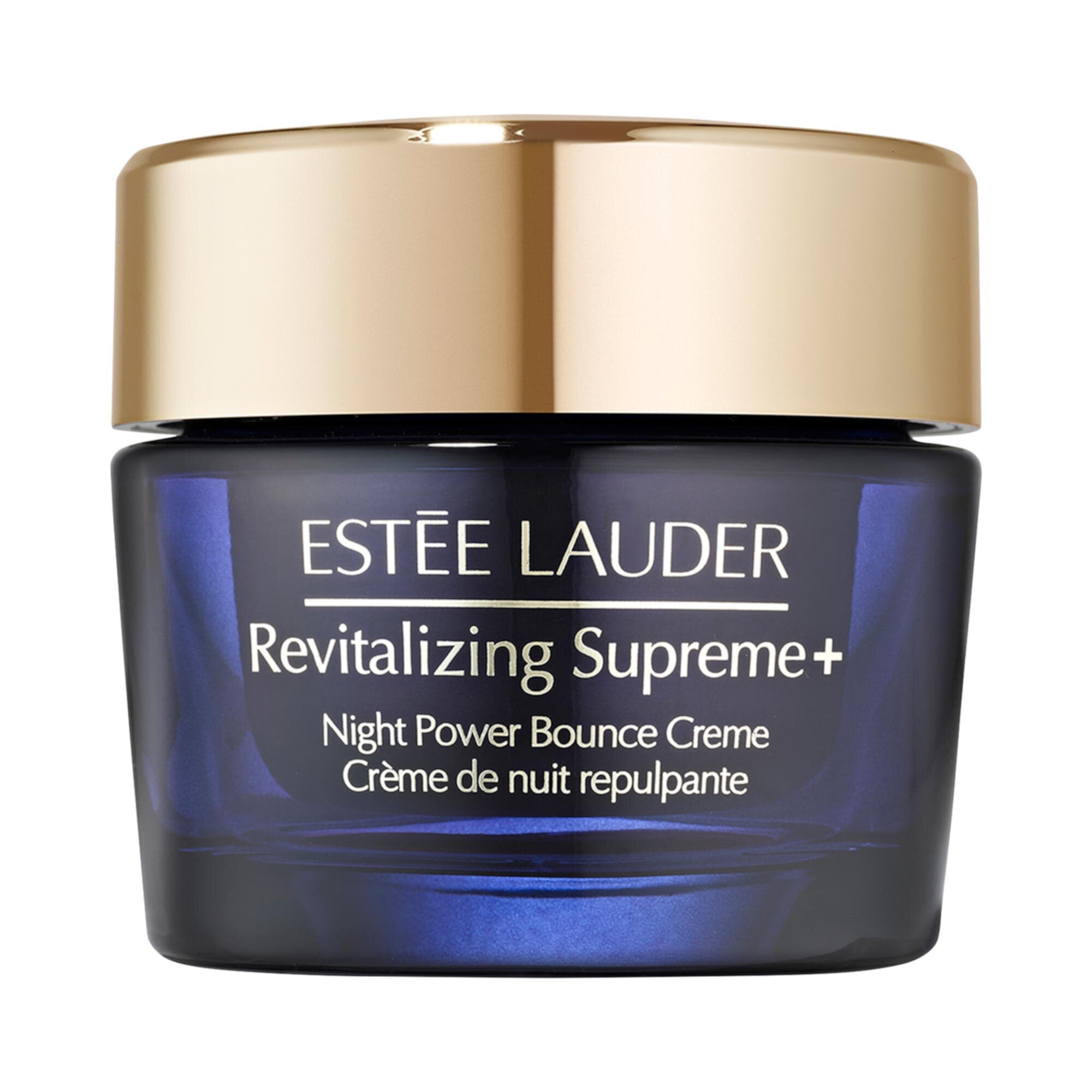 Revitalizing Supreme+ Moisturizer Night Power Bounce Creme with Vitamin E Estee Lauder