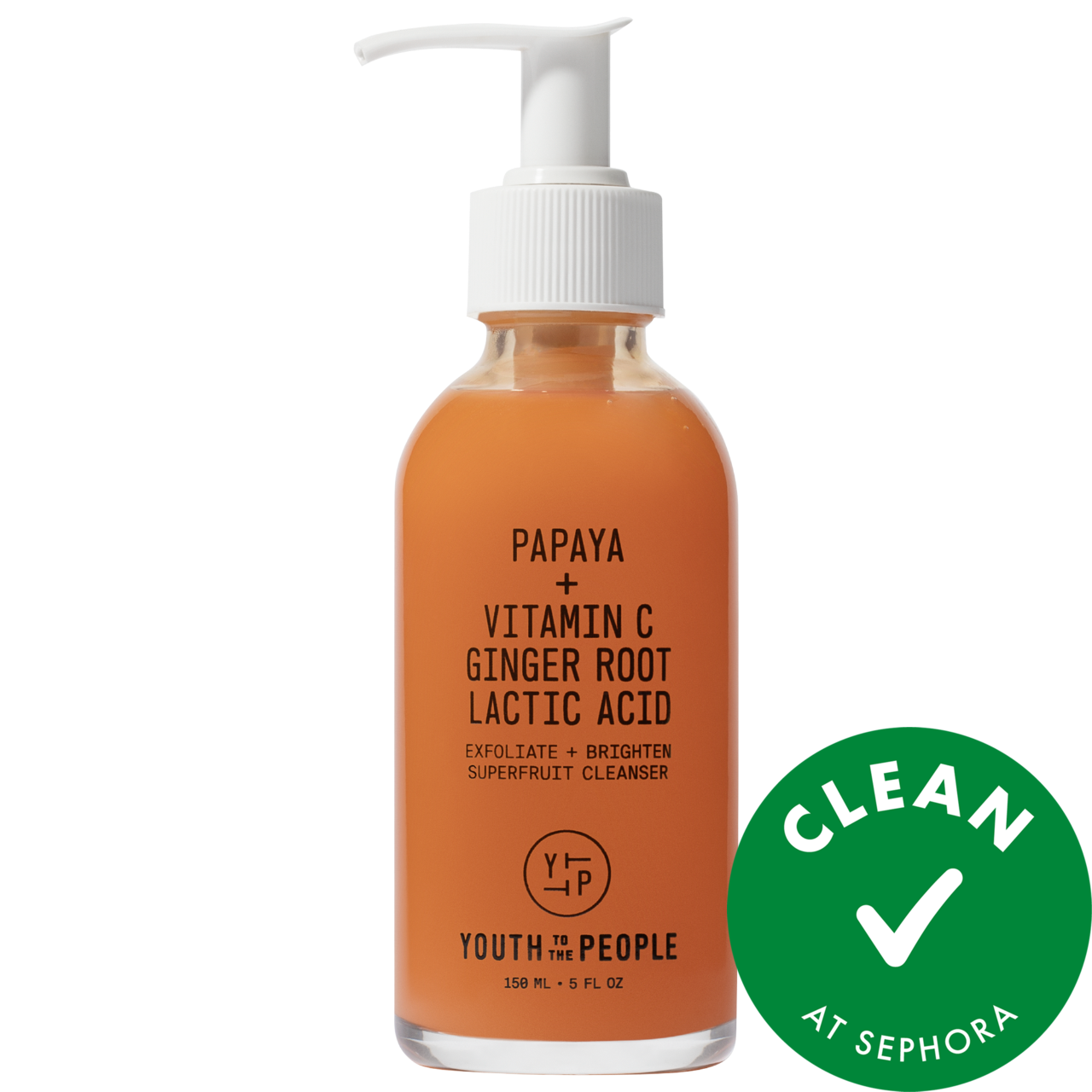 Superfruit Gentle Exfoliating Cleanser with Vitamin C + Papaya Youth To The People