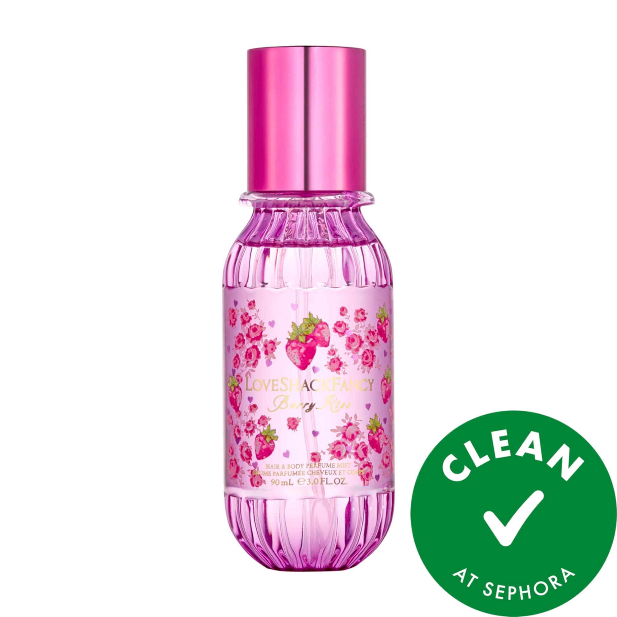 Mini Berry Kiss Hair & Body Perfume Mist Loveshackfancy