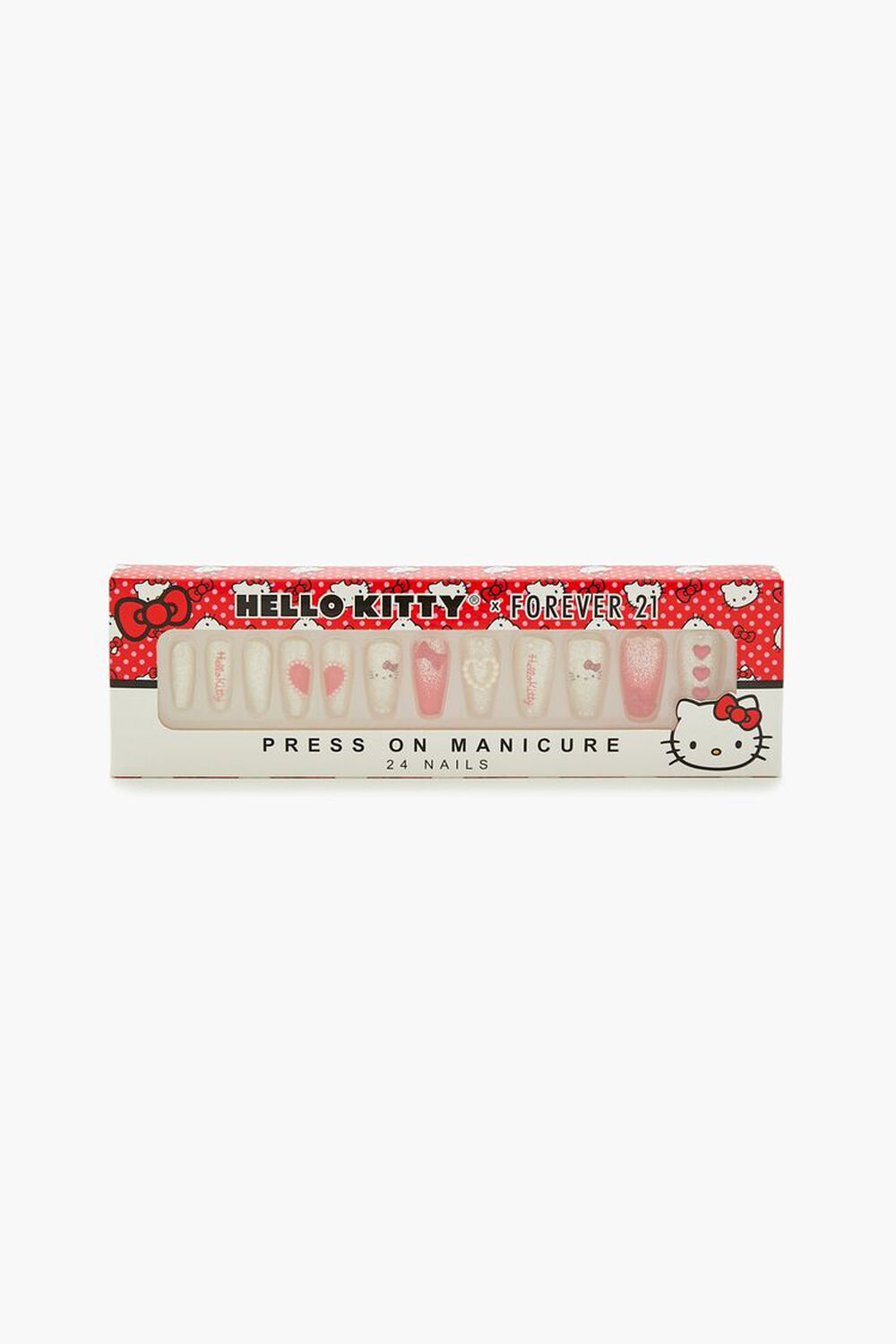 Hello Kitty Coffin Press-On Nails FOREVER21