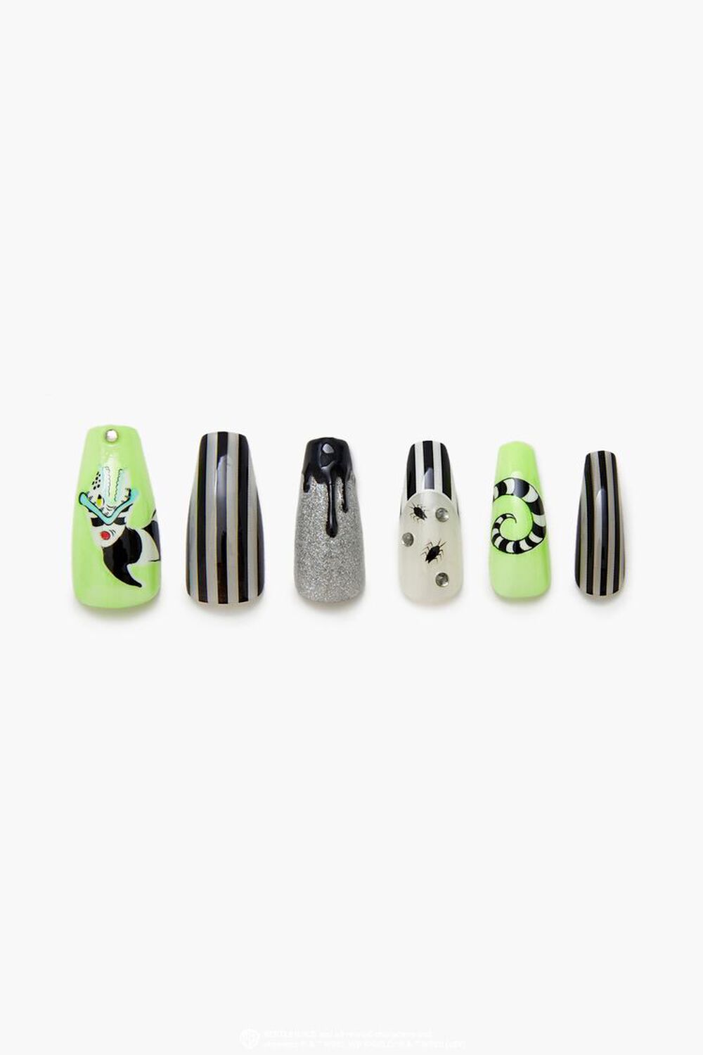 Beetlejuice Beetlejuice Press-On Nails FOREVER21