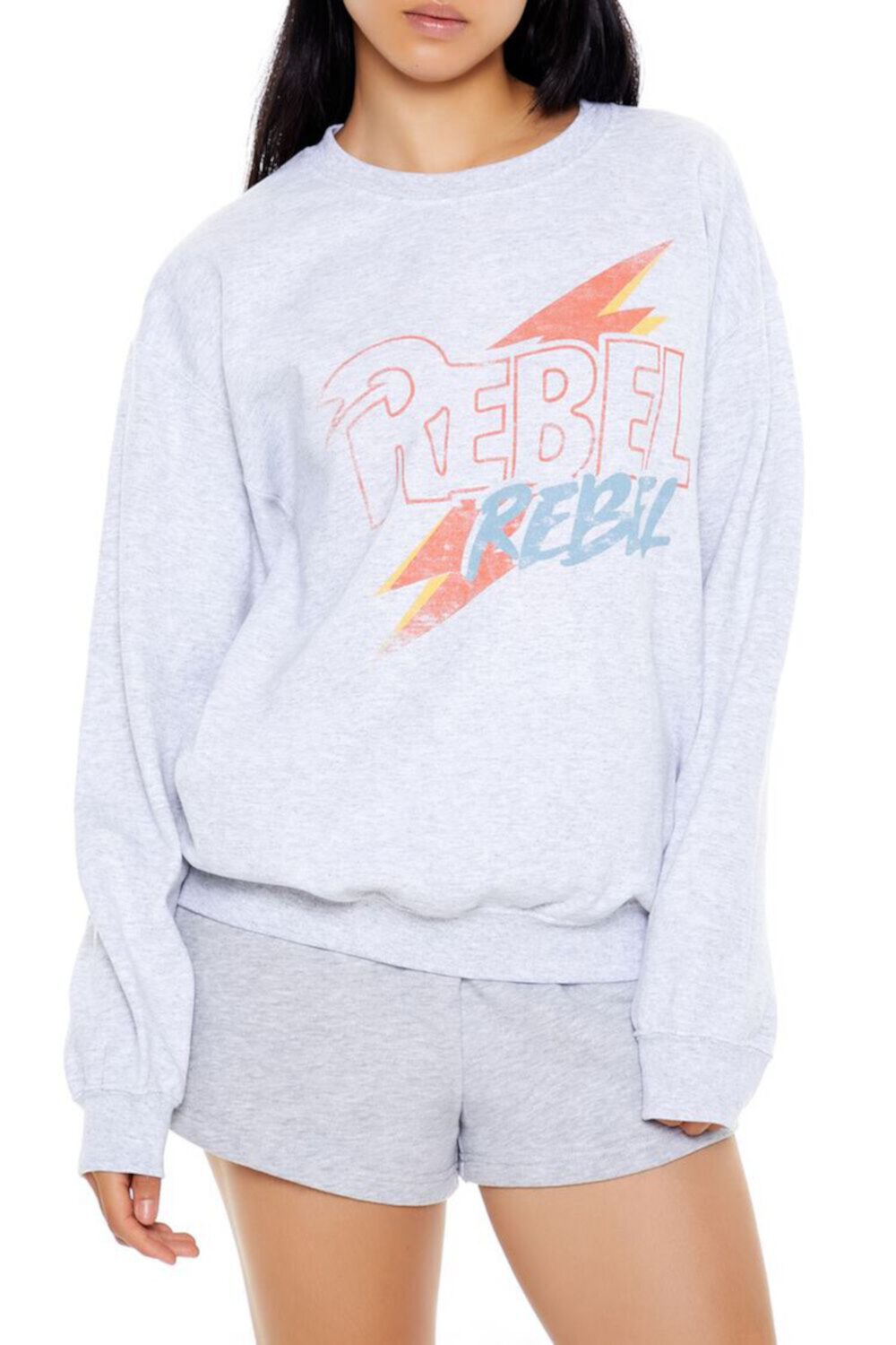 Женский Пуловер FOREVER21 Rebel Rebel FOREVER21