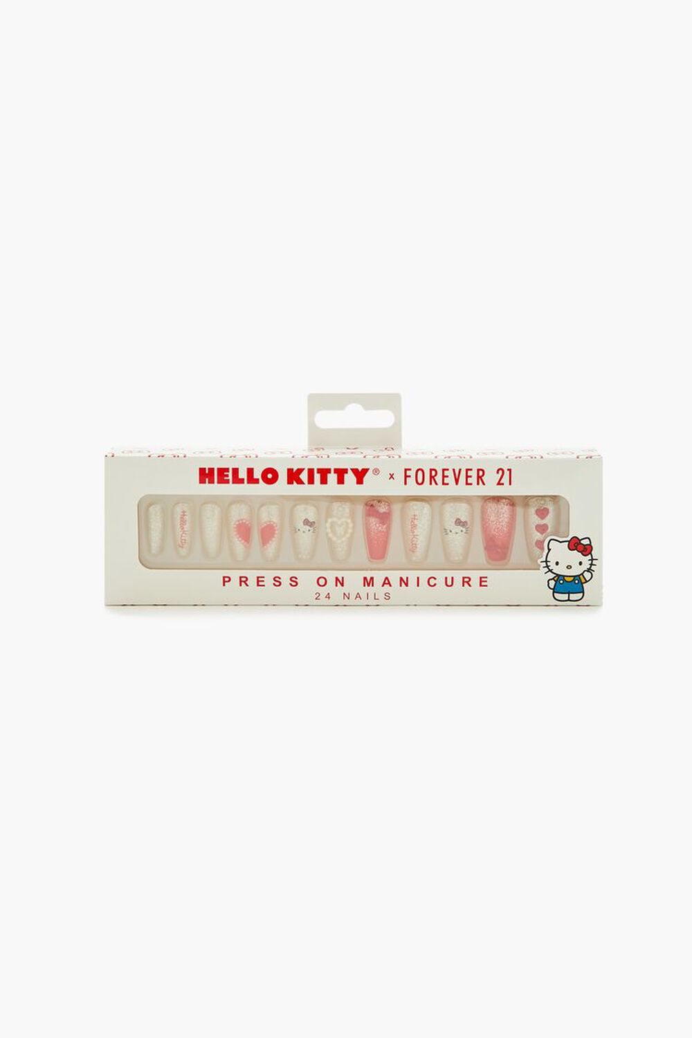 Hello Kitty Coffin Press-On Nails FOREVER21