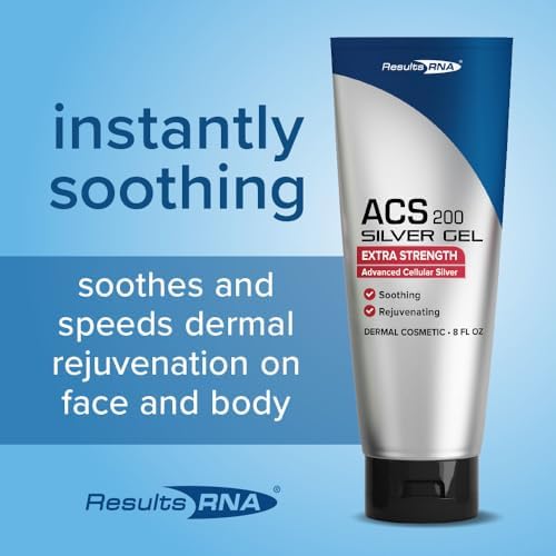 Results RNA - ACS 200 Silver-Glutathione Gel – Advanced Cellular Colloidal Silver Gel for Wound Care & Superior Dermal Healing. Clinically Proven. Recommended by Doctors Worldwide (2 oz) Results RNA