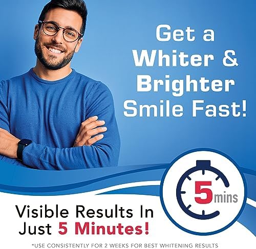 Plus White Speed Whitening Gel - 5 Minute Results - Professional at Home Teeth Whitening w/Dentist Approved Ingredient & Tooth Stain Remover (2 oz) Plus White