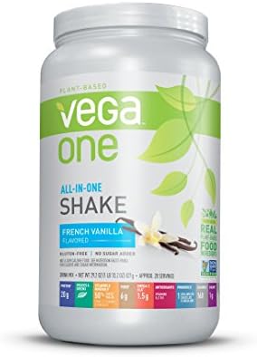 Vega One All-In-One Nutritional Shake Berry (20 Servings (Порции)) - Plant Based Vegan Protein Powder (Порошок), Non Dairy, Gluten Free, Non GMO, 30 Ounce (Pack of 1) Vega