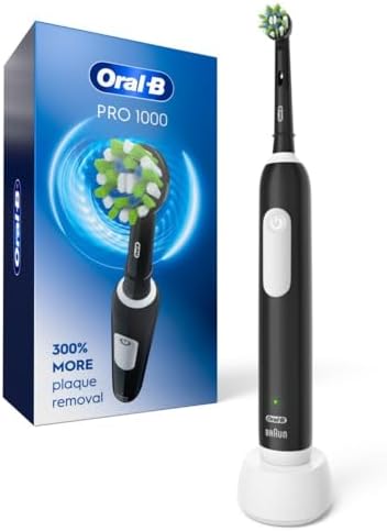 Oral-B Pro 1000 Rechargeable Electric Toothbrush, Black Oral-B