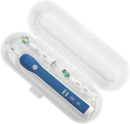 Portable Replacement Plastic Electric Toothbrush Travel Case for Oral-B Pro Series (Transparent) Nincha