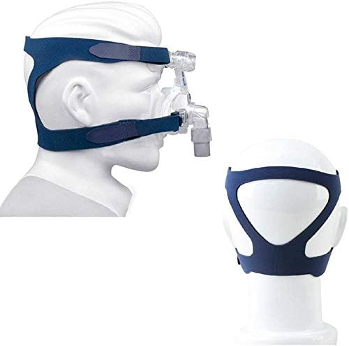 Universal Replacement Headgear for Full Mask, Replace Part CPAP Ventilator Headband (Without Mask) (Blue) COONLINE