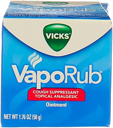 Vicks cough Vaporub Ointment (Мазь), 1.76 Oz by Vicks (Pack of 2) Vicks