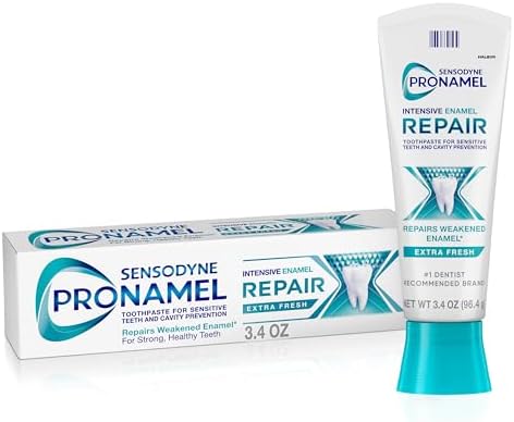 Sensodyne Pronamel Intensive Enamel Repair Toothpaste for Sensitive Teeth, to Reharden and Strengthen Enamel, Extra Fresh - 3.4 Ounces Sensodyne Pronamel