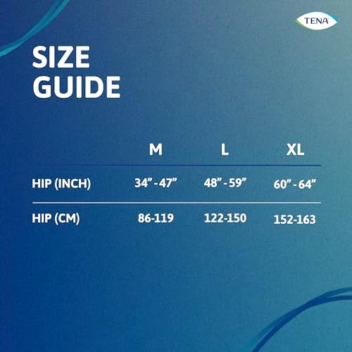 TENA Incontinence Adult Diapers, Maximum Absorbency, Disposable Briefs, ProSkin - X-Large - 48 ct Tena