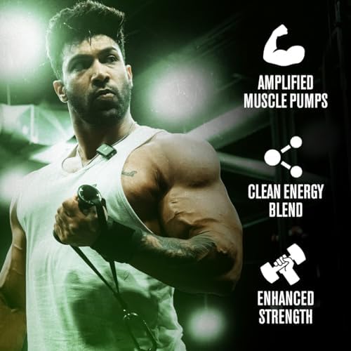 Jacked Factory NITROSURGE Pre Workout Supplement - Endless Energy, Instant Strength Gains, Clear Focus, Intense Pumps - NO Booster & Powerful Preworkout Energy Powder (Порошок) - 30 Servings (Порции), Arctic White Jacked Factory