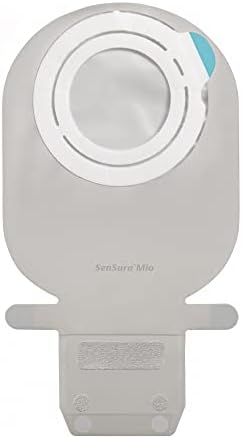 SenSura Mio Flex EasiClose Drainable 11 Inch Length, Maxi 2pc System Ostomy Pouch 50 mm Flange 12272, 10 Ct Coloplast