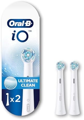 Электрические зубные щетки iO Series Ultimate Clean, сменные насадки, 2 шт., черные Oral-B