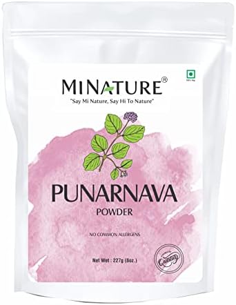 minature Punarnava Powder (Boerhavia diffusa) | 227g(8oz) (1/2lb) | 100% Natural and Pure |Herb for Improving Digestion, Liver aid, Healthy Kidney Function | Diuretic | Vata and kapha Balancing Minature