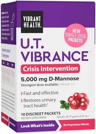 Vibrant Health, U.T. Vibrance Stick Packs, Crisis Intervention for Urinary Tract Health, 10 Servings (Порции) Vibrant Health