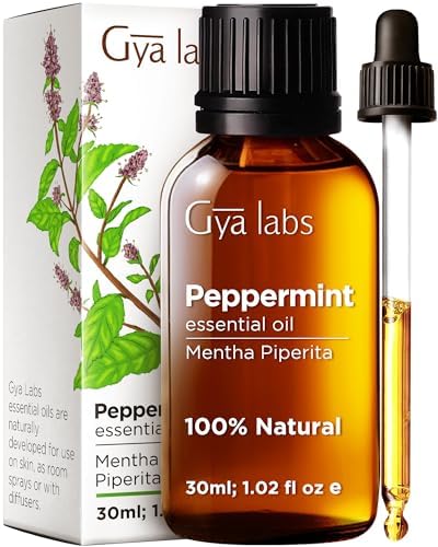 Gya Labs Australian Tea Tree Oil for Skin, Hair, Face & Toenails - 100% Natural Melaleuca Oil Tea Tree Essential Oil for Piercings, Scalp, Hair & Candle Making - 100% Pure Oils (1.02 fl oz) Gya Labs