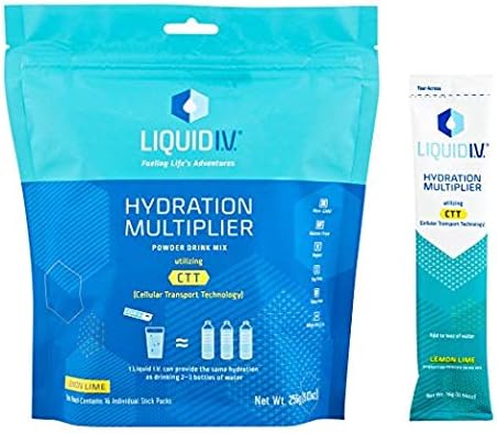 Liquid (Жидкость) I.V.® Hydration Multiplier® - Concord Grape - Hydration Powder (Порошок) Packets (Пакеты ) | Electrolyte Powder Drink Mix | Convenient Single-Serving (Порция) Sticks | Non-GMO | 16 Servings (Порции) (Pack of 1) Liquid I.V.