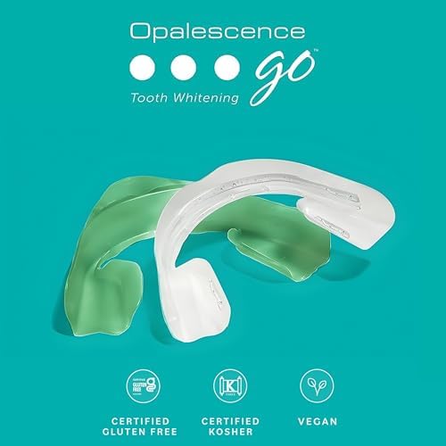 Набор для отбеливания зубов Opalescence Go 15% - 20 капп для 10 процедур, с пероксидом водорода Opalescence