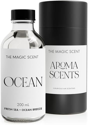 "Mahogany & Teakwood" Oils for Diffuser - HVAC, Cold-Air, Ultrasonic Diffuser Oil - HVAC scents Inspired by Abercrombie & Fitch - Essential Oils for Diffusers Aromatherapy (200ml) The Magic Scent