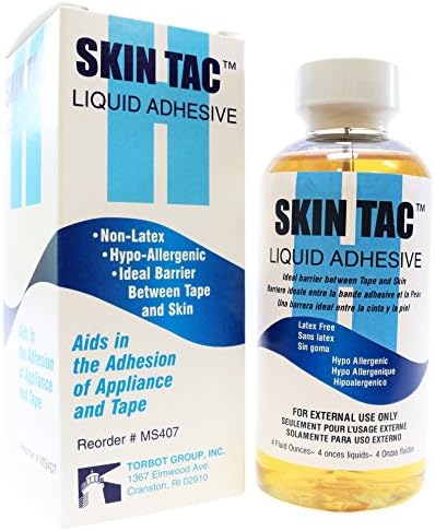 2 set- Skin Tac Liquid Adhesive 4 oz Bottle Skintac