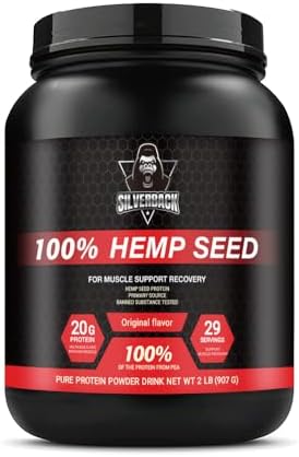 100% Hemp Seed Protein (2lb, Unflavored (Без вкуса)) Generic