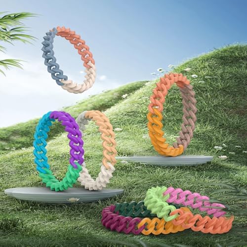 6 Pack Mosquito Repellent Bracelets for Adults and Kids, DEET-Free Insect & Bug Repellent Bands, Individually Wrapped Repellent Wristbands for Outdoor Camping Traveling BuggyBands