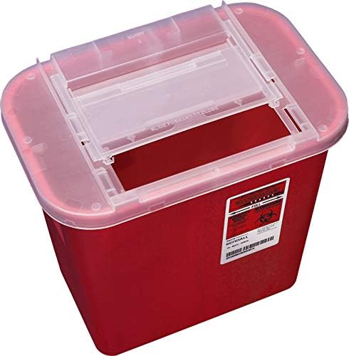 Kendall Sharps-A-Gator Container, 2 Gallon COVIDIEN