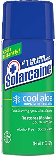 JL JIA LE Solarcaine - Burn Relief - 4.5 oz. - Spray Can-MCK Elecicopo