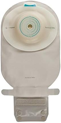 SenSura Mio Convex Filtered Ostomy Pouch One-Piece System 11 Inch Length, Maxi 5/8 to 1-5/16 Stoma Drainable Soft Convex, Trim Fit, 16715 - Box of 10 Coloplast