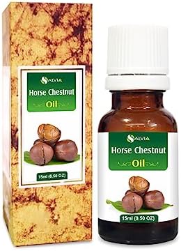 Salvia Horse Chestnut Oil |Pure and Natural Horse Chestnut Oil | Firm Skin, Skin Hydration, Skin Toning, Cosmetic Grade| Skincare, Hair Care, and DIY Purpose - 15 ML Salvia