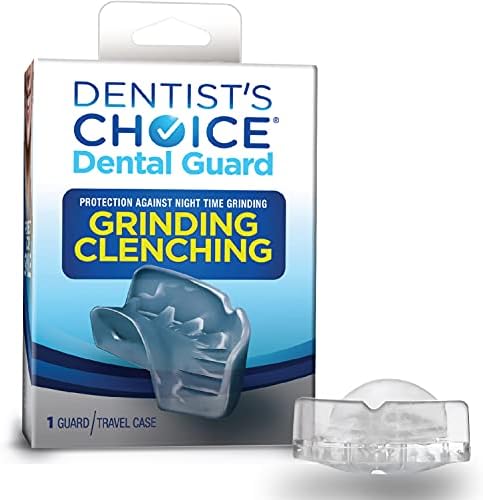 Dentist's Choice Dental Guard - Best Oral Appliance for Bruxism Clenching - Nighttime Moldable Front Tooth Custom Anti Teeth Grinding Night Protector - Professional Slim-fit Bruxing Mouth Bite Splint Generic