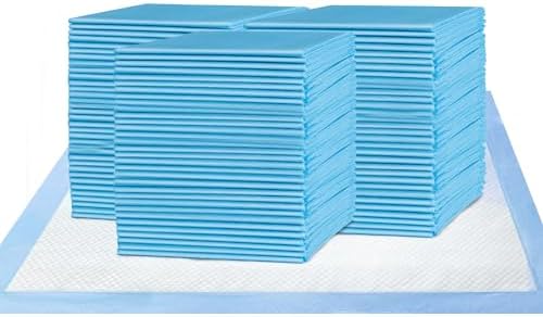 Disposable Pads 23"×36" (150pcs) Moderate Absorbent Underpads Incontinence Bed Pads Disposable Chucks, Pee Pads for Kids, Adults and Pet MILDPLUS