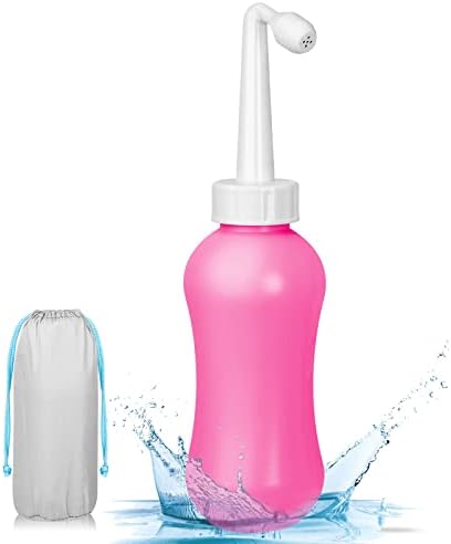 Peri Bottle for Postpartum Care, Upside Down Perineal Wash Bottle, Portbable Bidet Bottle for for Personal Cleaning, Postpartum Essentials,13.5 OZ, 2 Pack VicnKioH