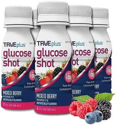 TRUEplus® Glucose Shots 6 bottles - Mixed Berry TRUEplus